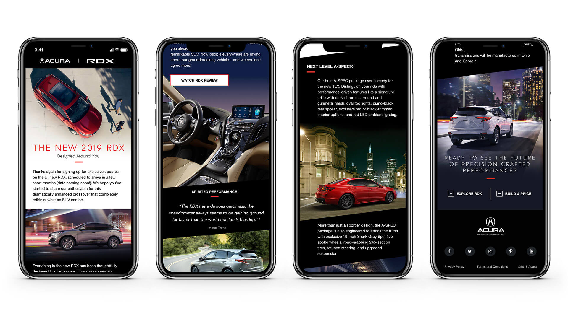 Acura Email Marketing Campaign
