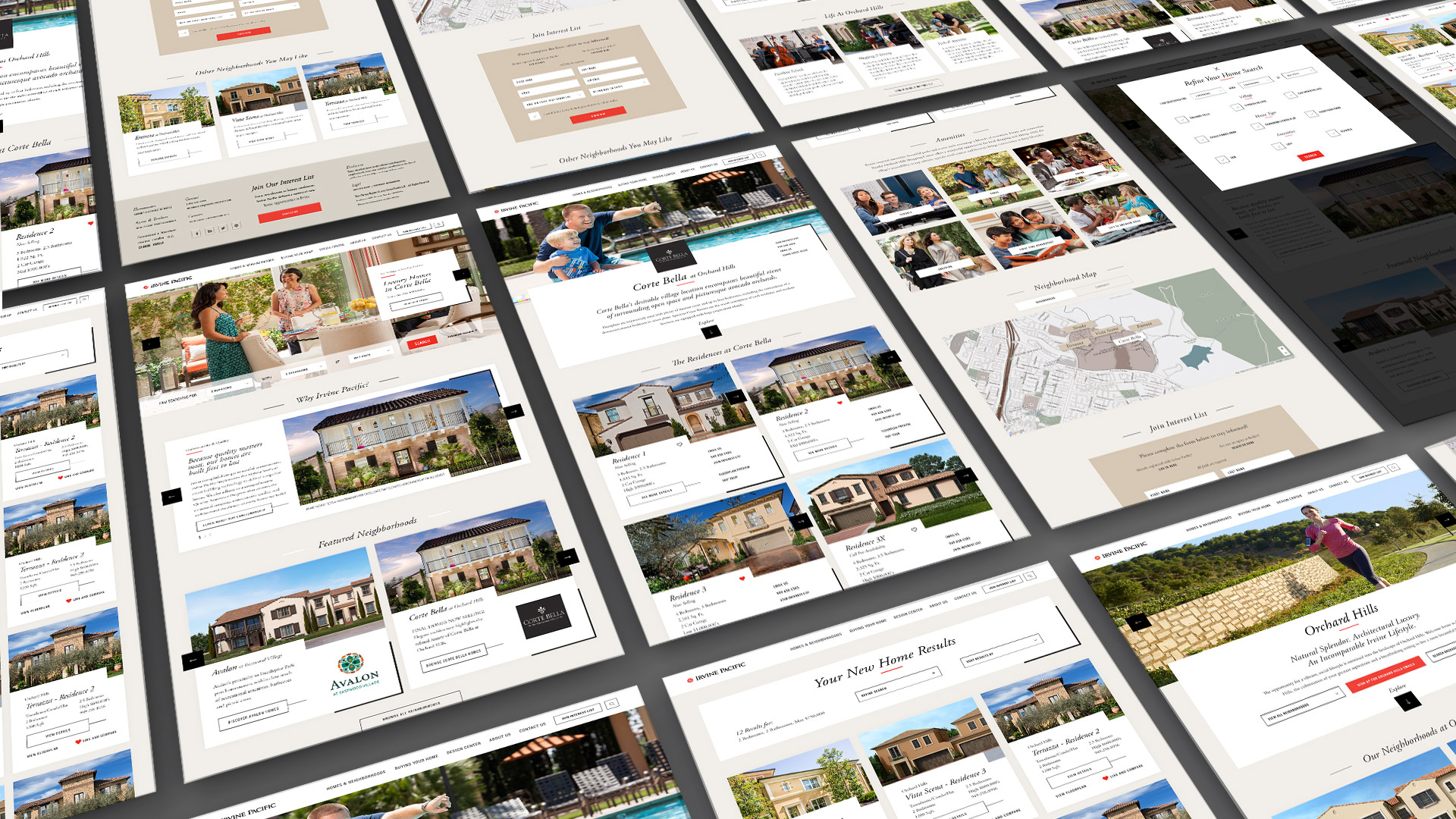 IrvinePacific.com Website Redesign