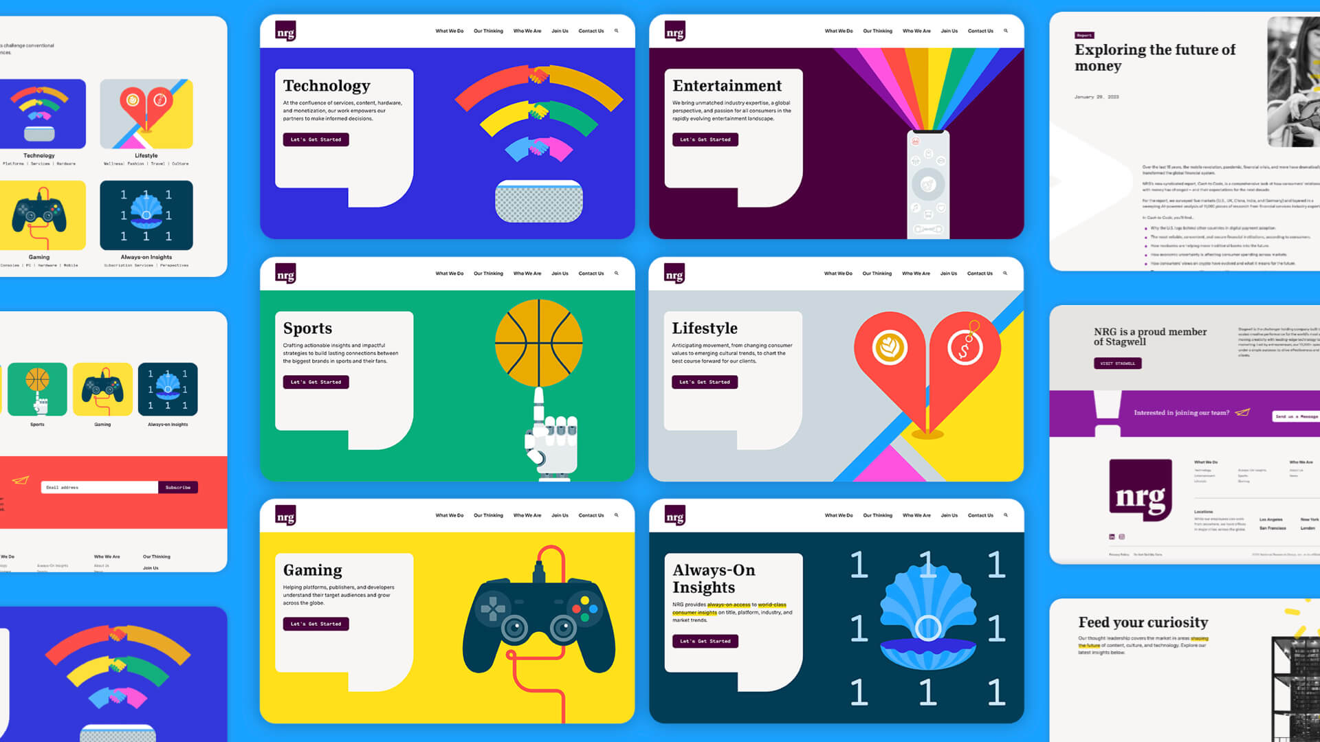 NRG Brand Identity & Website Redesign